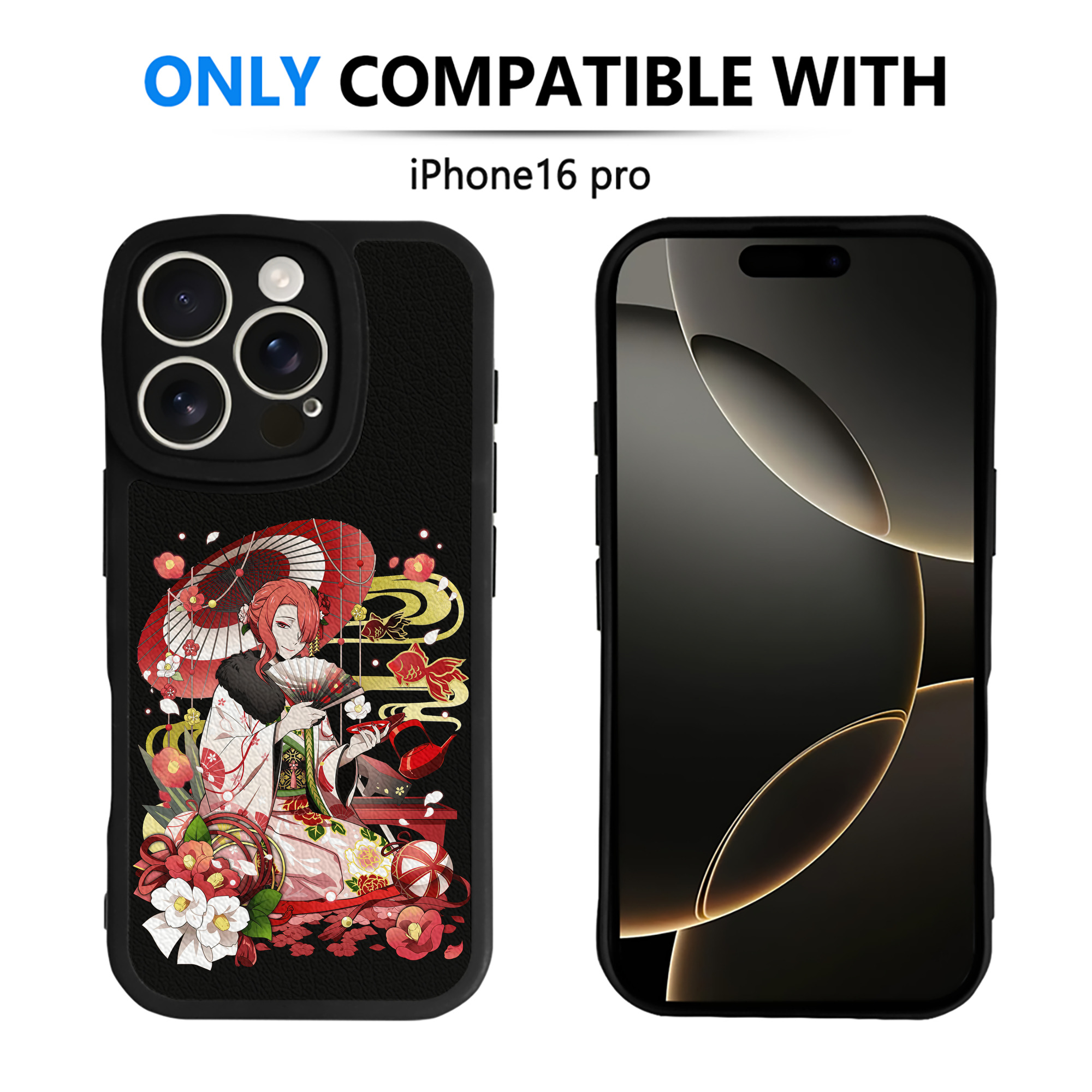 （画像用） 文豪ストレイドッグス Bungo Stray Dogs 【iPhone 16シリーズ対応】シリコンスマホケース（レザー調） 材質：シリコン